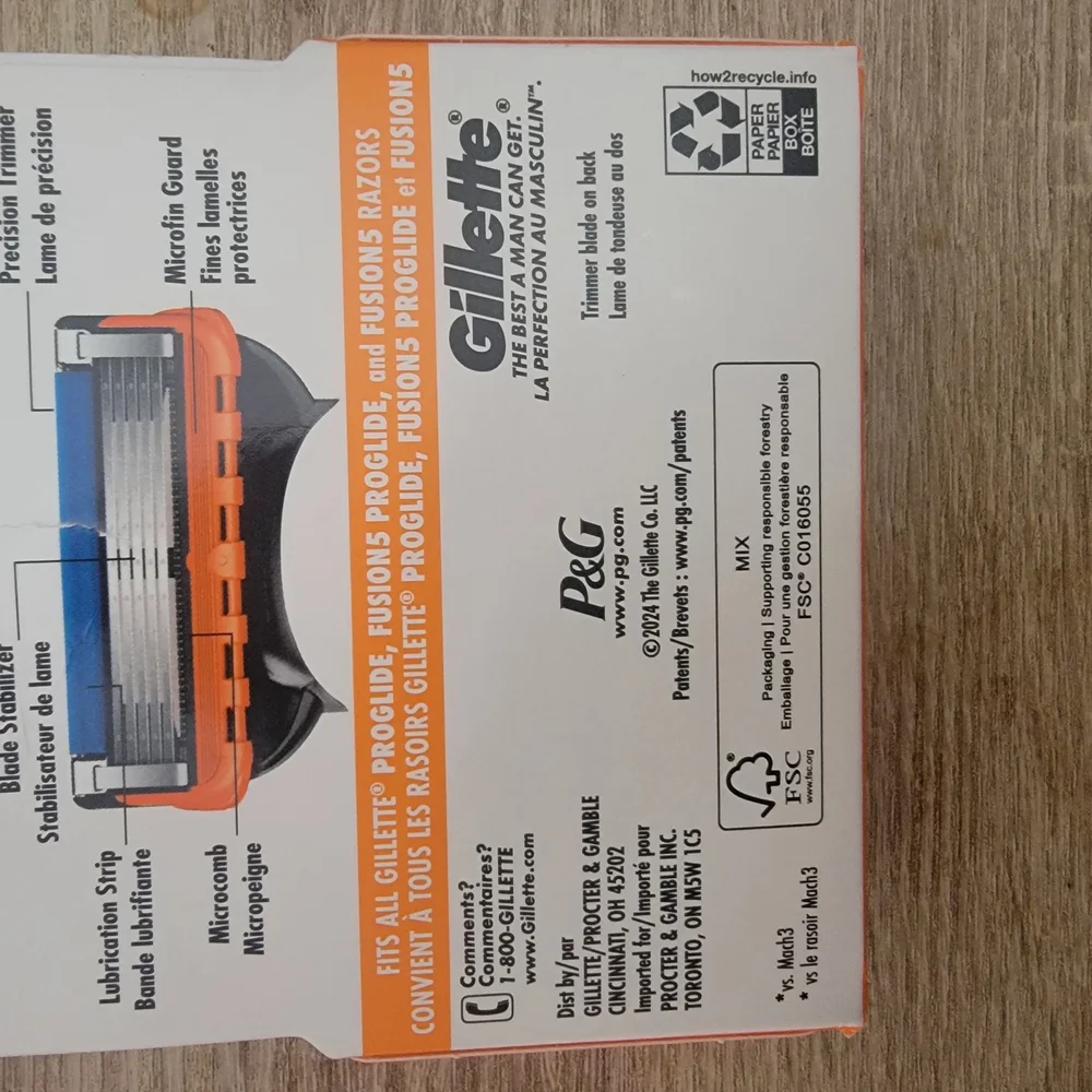 Fusion5 Orange Razor Cartridges - Picture 2 of 2